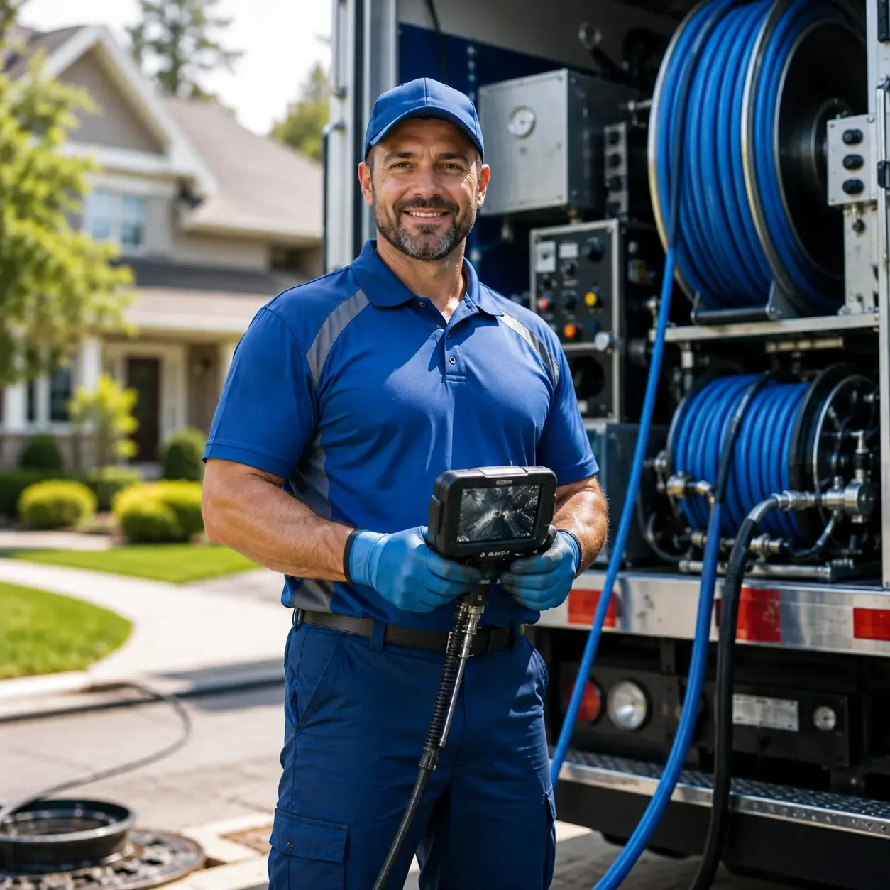 Local outdoor drain cleaning specialists in Stafford, NY